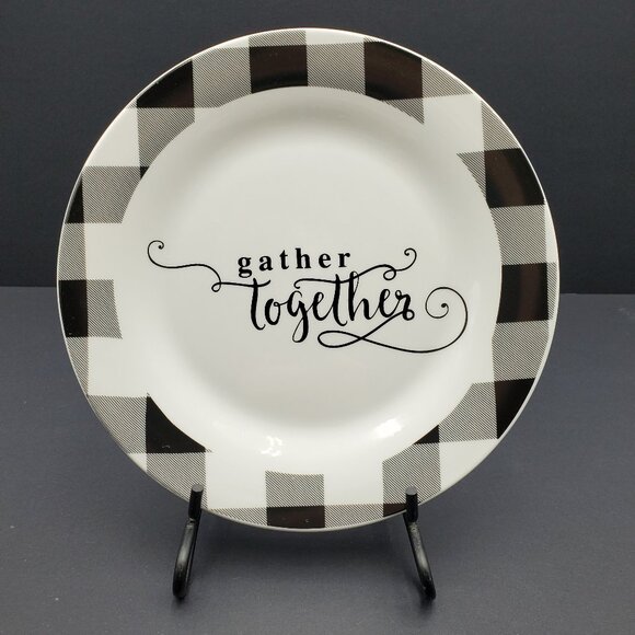 Royal Norfolk Count Your Blessings Salad Plates Gather Together Dessert Plates - Picture 2 of 6